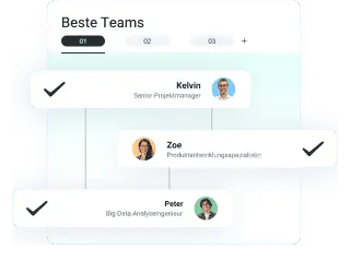 Die beste Teamzusammensetzung definieren