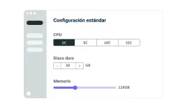 Configuración estándar