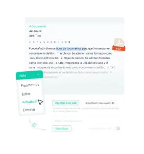 Gestión de conocimientos simplificada
