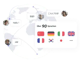 solutions-Sprechen Sie fließend mit einem globalen Publikum