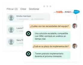 solutions-Asistencia previa a las ventas con recopilación automatizada de datos