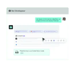 Fournir des Réponses Instantanées et Précises avec Références